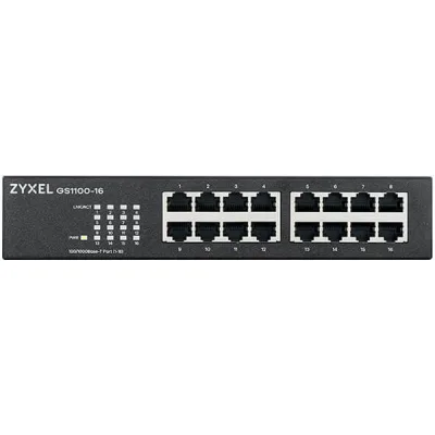 Комутатор мережевий ZyXel GS1100-16 (GS1100-16-EU0103F)