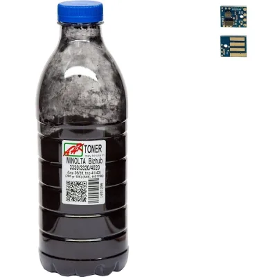 Тонер Konica Minolta Bizhub 3300, TNP36/TNP39 290г 10K chip Black АНК (1401297)