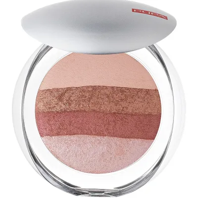 Пудра для обличчя Pupa Luminys Baked All Over 01 - Stripes Rose (8011607099122)