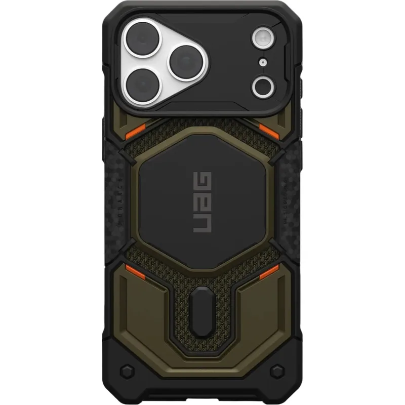 Чохол до мобільного телефона UAG Monarch Pro Magsafe iPhone 18 Pro Max Kevlar Element Green (11456811397B)