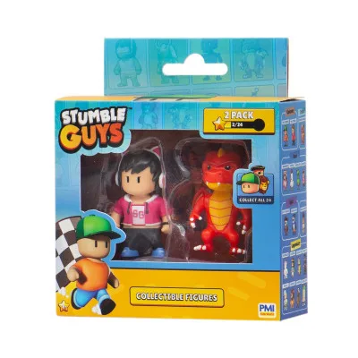 Фігурка Stumble Guys набір колекційних - Оператор Джина та Дракон Інферно (SG2015-7)