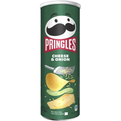 Чіпси Pringles Cheese Onion Сир-цибуля 165 г (5053990101535)