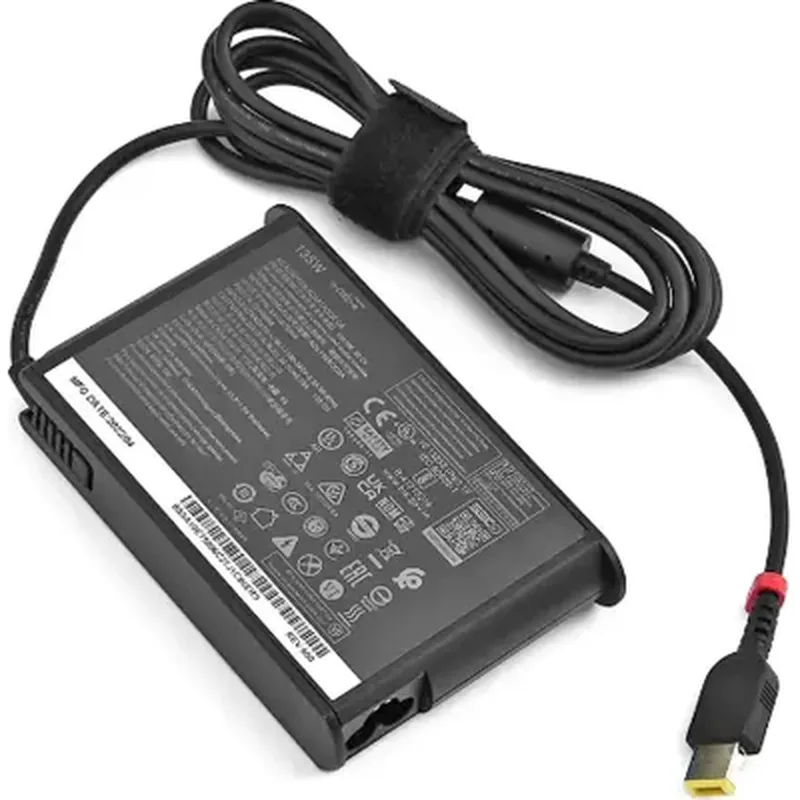 Блок живлення до ноутбуку Lenovo 135W 20V, 6.75A, роз`єм прямокутний (pin inside) (ADL135SDC3A / A40396)