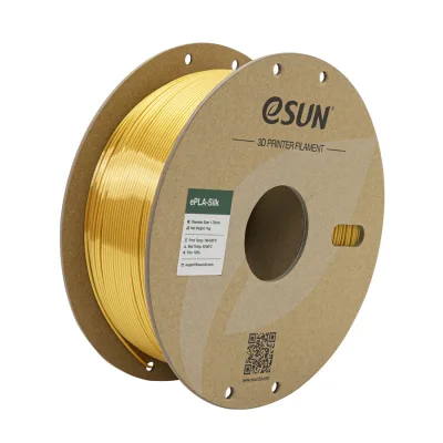 Пластик для 3D-принтера eSUN ePLA-Silk metal color, 1,75мм, 1кг, gold (ePLA-Silk-P175J1)