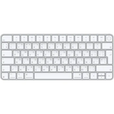 Клавіатура Apple Magic Keyboard with Touch ID Bluetooth/USB-C UA White (MXCK3UA/A)