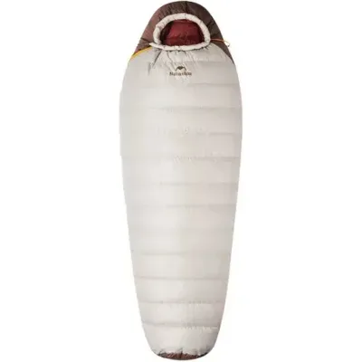 Спальний мішок Naturehike з натуральним пухом Snowbird CNK2550WS014, M, коричневий 400 г (6927595784495)