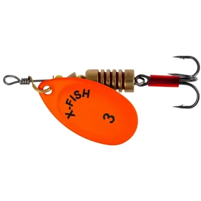 Блешня X-Fish Stark 6.5g 3 Nikel UV orange (1917.07.34)