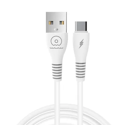 Дата кабель USB 2.0 AM to USB-C 1.0m 2.4A X195 white WUW (WUW-X195TC)