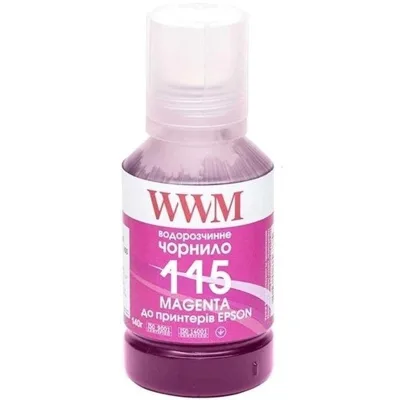 Чорнило WWM Epson L8160/L8180 140г Magenta (E115M) KeyLock (E115M-WWM)