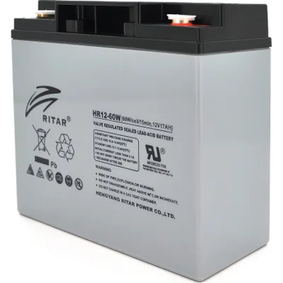 Батарея до ДБЖ Ritar AGM RT12170, 12V-17Ah (HR1260W)