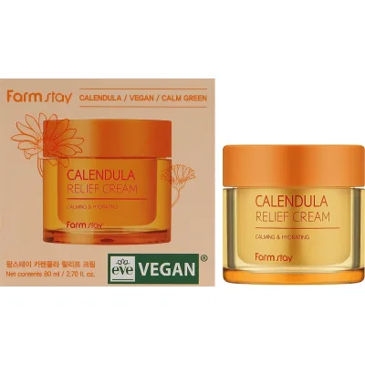 Крем для обличчя FarmStay Calendula Relief Cream 80 мл (8809783325933)