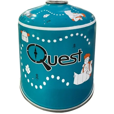 Газовий балон Quest 450 г різьбове з'єднання (набір 12 шт) (Q-G450_12)