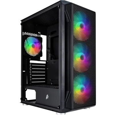 Корпус для ПК 1stPlayer X5-BK-4F1