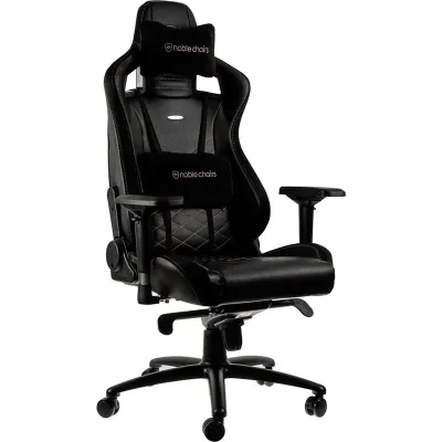 Крісло ігрове Noblechairs Epic Series Black/Gold (NBL-PU-GOL-002)