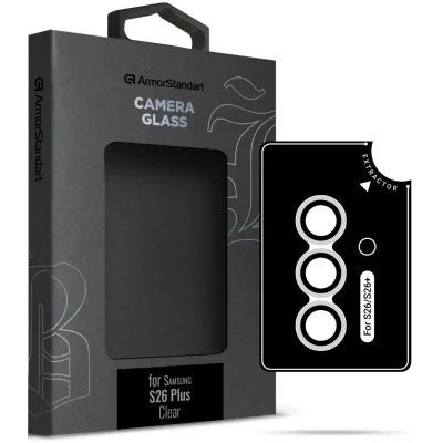 Скло захисне Armorstandart Supreme BI camera Samsung S26 Plus Clear (ARM90423)