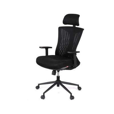 Офісне крісло Аклас Тауэр BL R-SR SP-7800BK Черный (Mesh 03 black) (00142834)