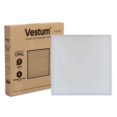 Світильник Vestum LED ULTRA SLIM 40W 600x600 6500K 220V (1-VS-5014)