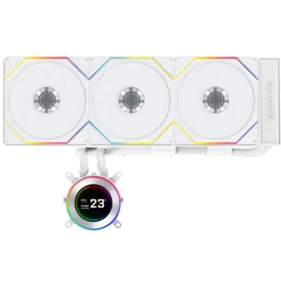 Система рідинного охолодження Lian Li HydroShift II LCD-C 360TL, White (G89.GHS2LCD36TW.00)