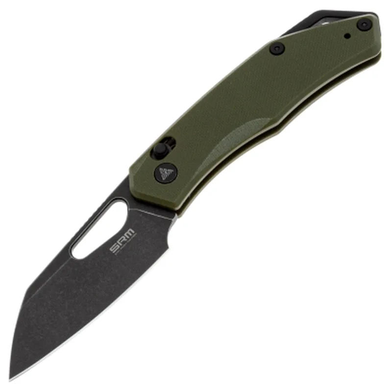 Ніж SRM Cub, Green G10, Black Stonewash (261M-GP)