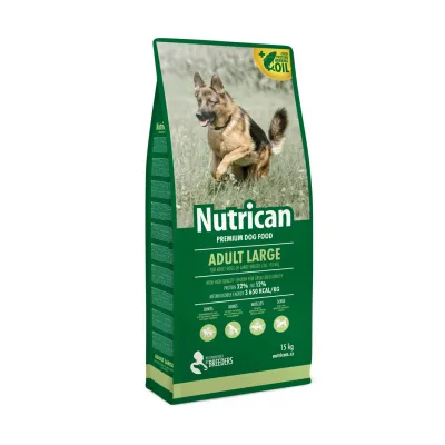 Сухий корм для собак Nutrican Adult Large для собак великих порід зі смаком курки 15 кг (nc507023)
