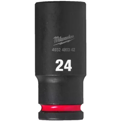 Торцева головка Milwaukee ShW 1/2" 24 мм, довга (4932480342)