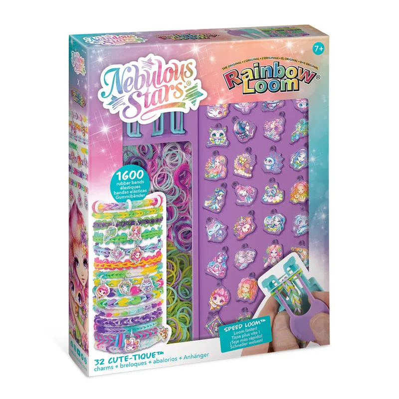 Набір для створення прикрас NEBULOUS STARS серії "Rainbow Loom™" з підвісками – НЕБЕСНА ФАНТАЗІЯ