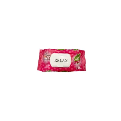 Вологі серветки Relax Tissue З ароматом яблука 72 шт. (4820237500311)