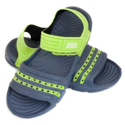 Сандалії Aqua Speed Noli 515-48 темно-синій, зелений 34 (5908217669551)