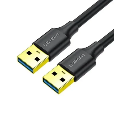 Дата кабель USB 3.0 AM/AM 3.0m US128 black Ugreen (90576)