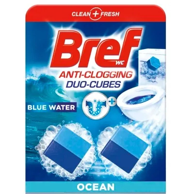 Засіб для чищення унітазу Bref Дуо–Куб 100 г (9000100897242)