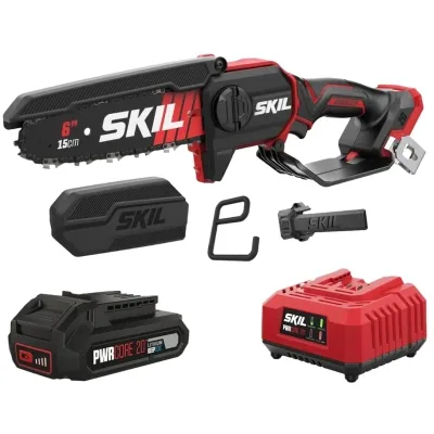 Ланцюгова пила Skil SKIL 0512 CA Li-Ion 20V, акумуляторна безщіткова, 2x2.5Ah (GS1E0512CA+BC1E3110A)
