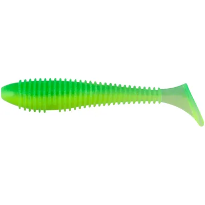 Силікон рибальський Keitech Swing Impact FAT 5.8" (4 шт/уп) кea11 lime chartreuseglow (1551.12.14)