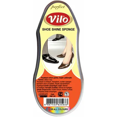 Губка для взуття Vilo для блиску Прозора (8697422825933)