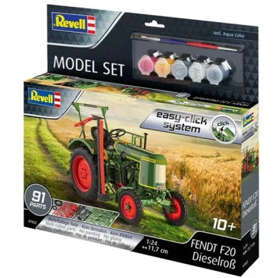 Збірна модель Revell набір Трактор Fendt F20 "Dieselroß" рівень 2, 1:24 (RVL-67822)