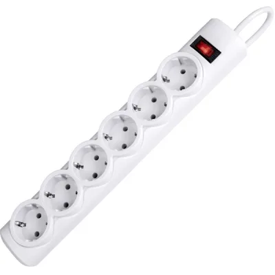 Мережевий фільтр живлення Defender DFS 153 6 роз 3m White (994900)