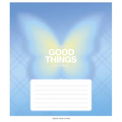 Зошит Школярик Good things 18 аркушів клітинка (018-3526K)
