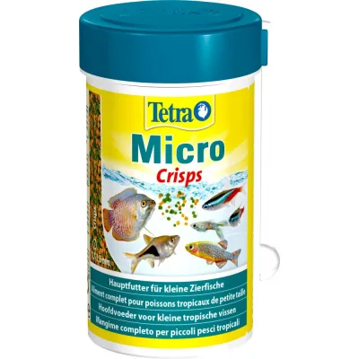 Корм для риб Tetra Micro Crisps для тропічних акваріумних рибок в чіпсах 100 мл (4004218277557)