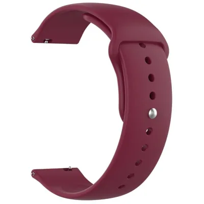 Ремінець до смарт-годинника Armorstandart Silicone Watch Strap 22mm Marsala (ARM80665)
