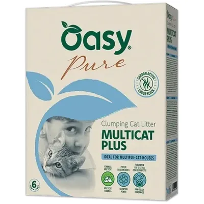 Наповнювач для туалету OASY Мультикет плюс 10 л (8054329514504)