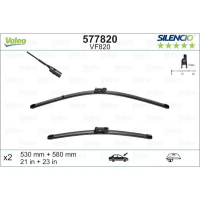 Щітка склоочисника Valeo 577820