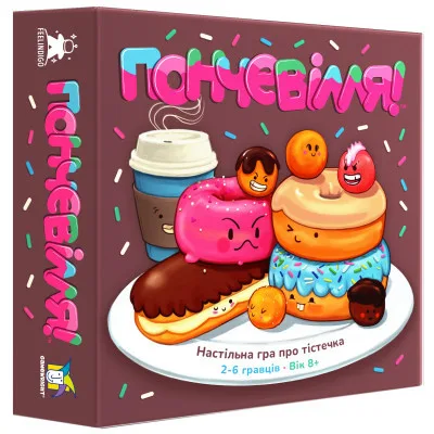 Настільна гра Feelindigo Пончевілля (Go Nuts for Donuts) (FI21038)