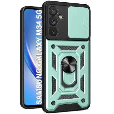 Чохол до мобільного телефона BeCover Military Samsung Galaxy M34 5G SM-M346 Dark Green (710681)