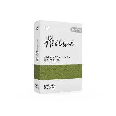 Тростина для саксофона D'Addario Organic Reserve - Alto Sax #2.0 - 10 Box (ODJR1020)