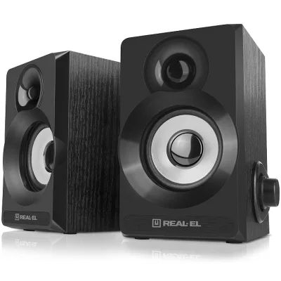 Акустична система REAL-EL S-200 USB Black (EL121200008)