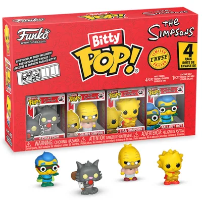 Фігурка Funko Pop набір Bitty POP! - Сверблячка (4 фігурки в ас.) (85710)