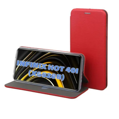 Чохол до мобільного телефона BeCover Exclusive Infinix Hot 40i (X6528B) Burgundy Red (711230)