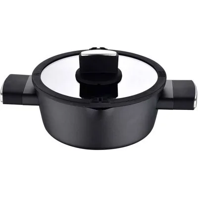 Каструля Bergner Ion Plus з кришкою 3.5 л (BG-35911-BK)