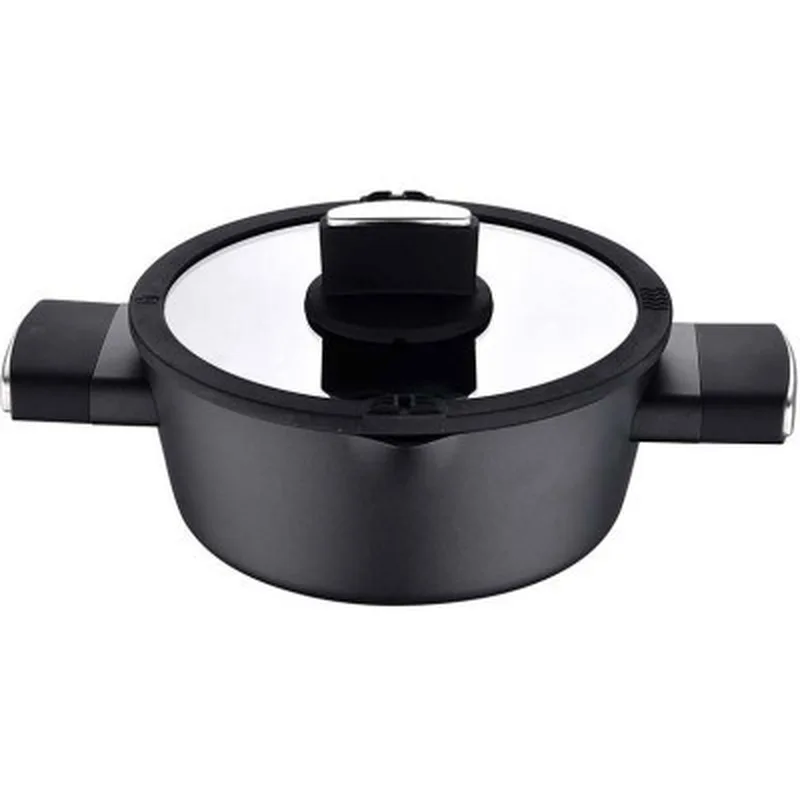 Каструля Bergner Ion Plus з кришкою 3.5 л (BG-35911-BK)
