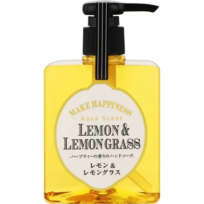 Рідке мило Pelican Aurascent Hand Soap Lemon З ароматом лимону та лемонграсу 300 мл (4976631645933)