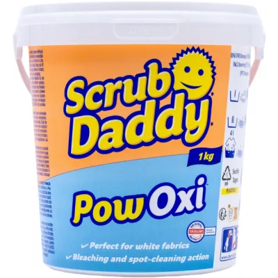 Засіб для видалення плям Scrub Daddy Power Oxi White Для білих тканин 1 кг (5060481024846)